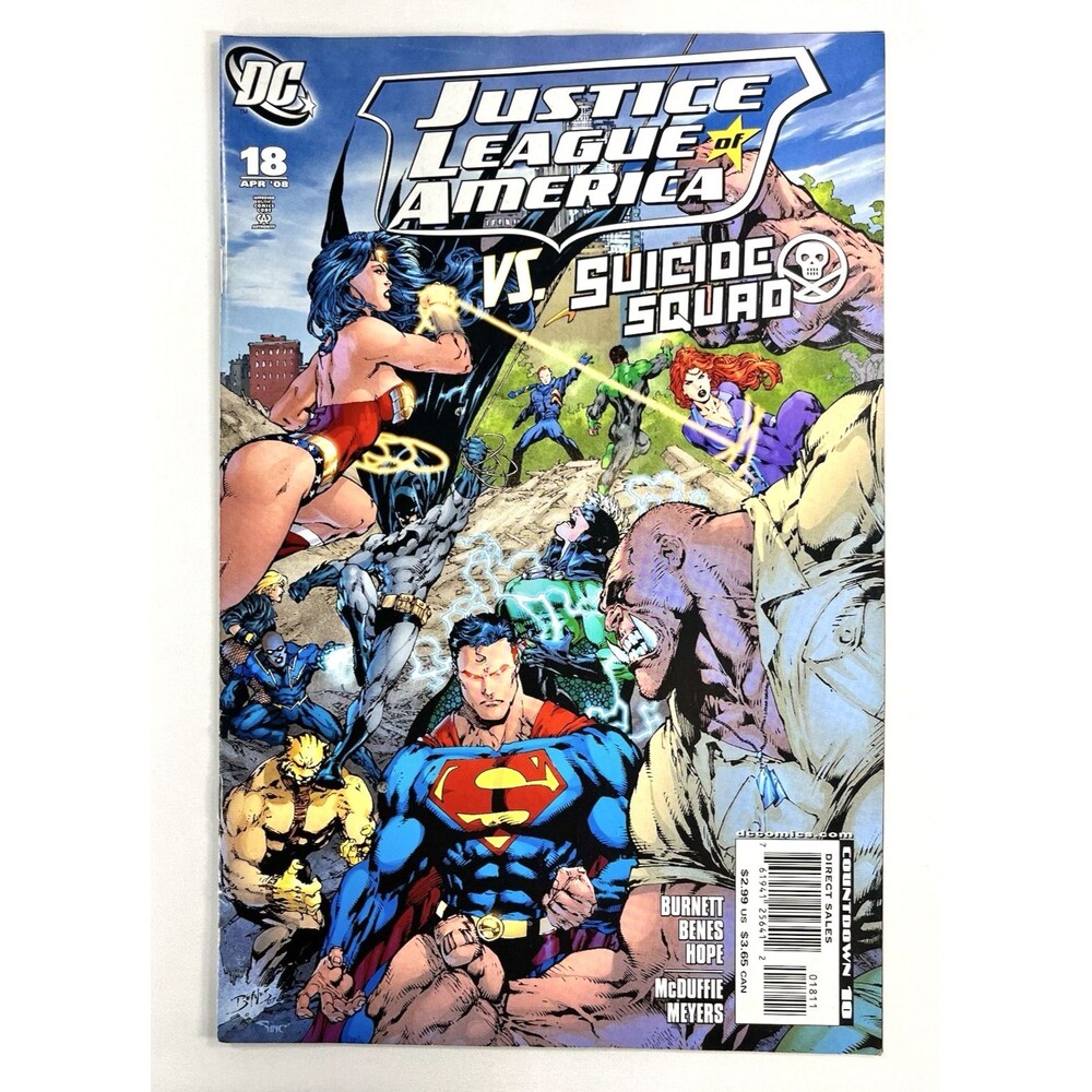 Justice League of America vs Suicide Squad #18 DC Comics 2008
